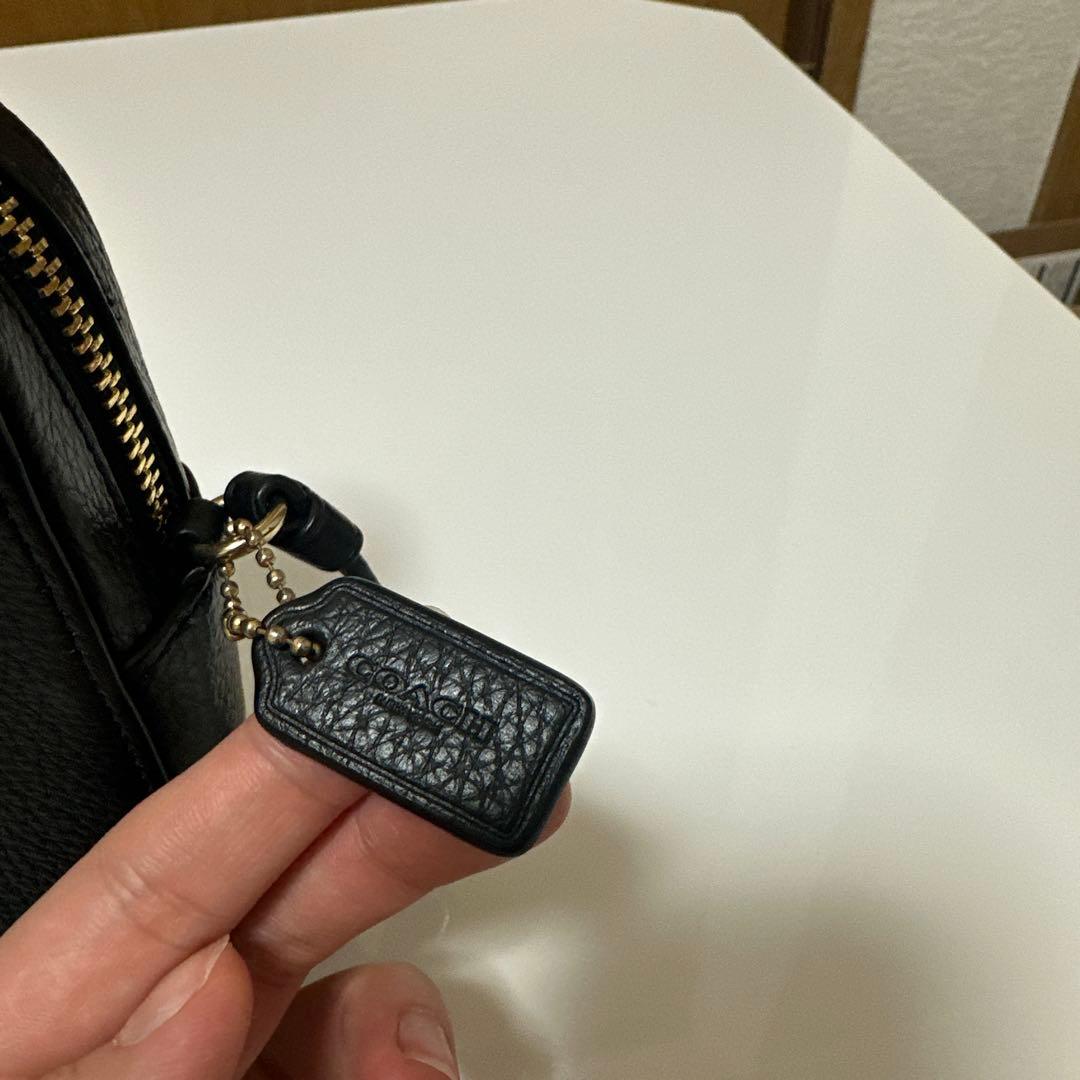 COACH ショルダーバッグ レザー ブラック