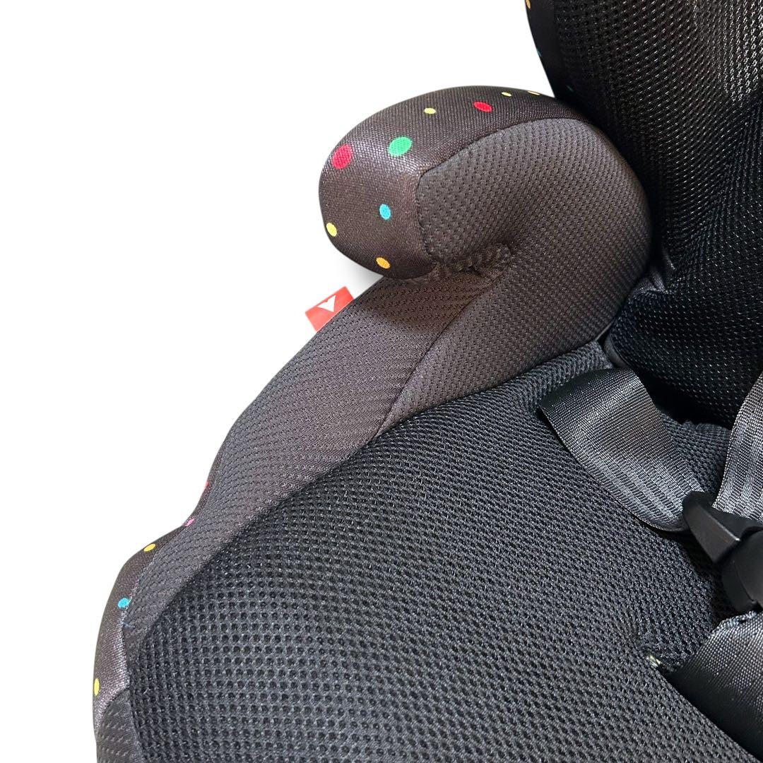 【ほぼ未使用】GRACO ジュニアシート Air Pop カラフルドット