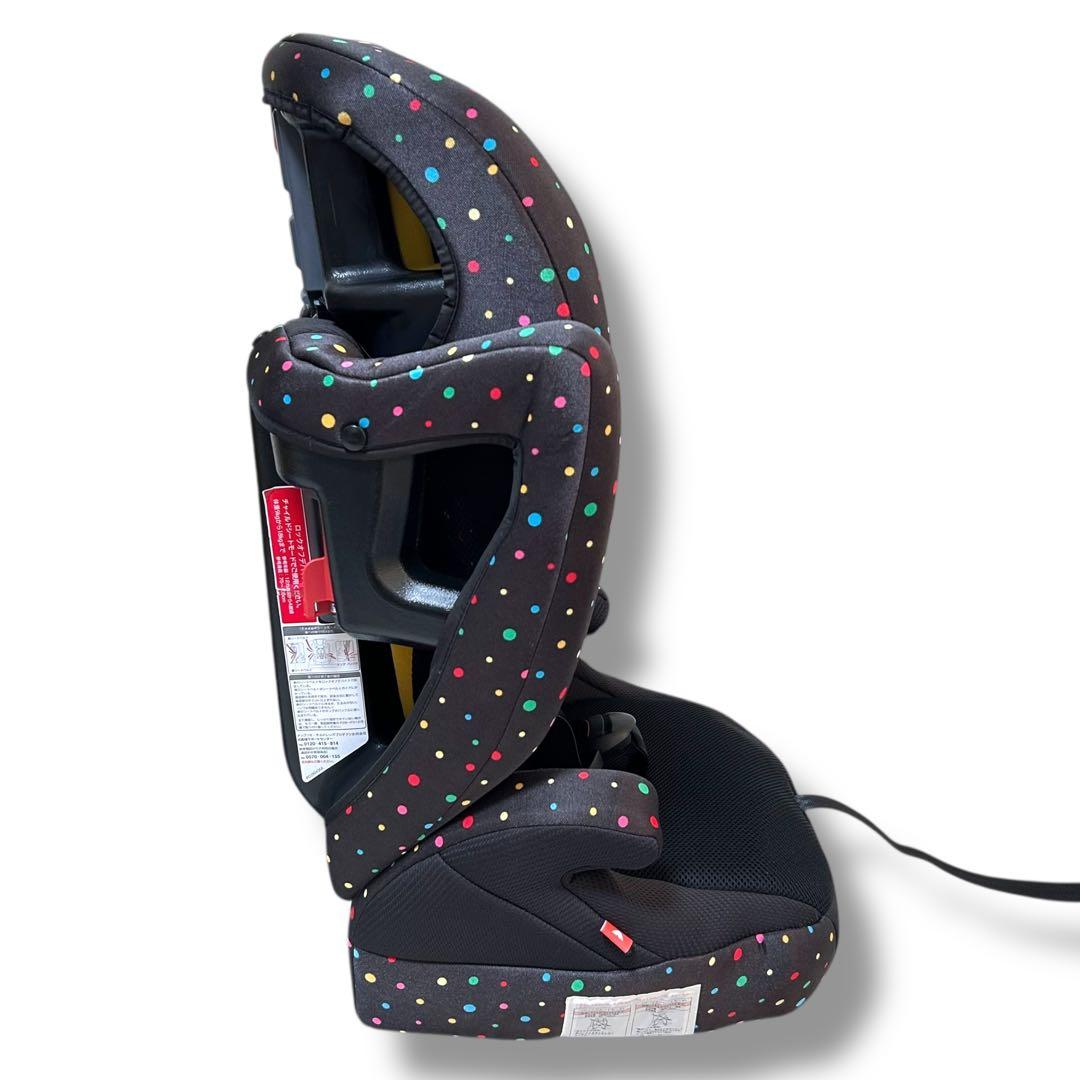 【ほぼ未使用】GRACO ジュニアシート Air Pop カラフルドット