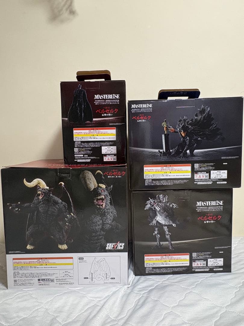 一番くじ ベルセルク 運命に抗う、黒い剣士　反撃の誓い　ゾッド　まとめ売り　箱付