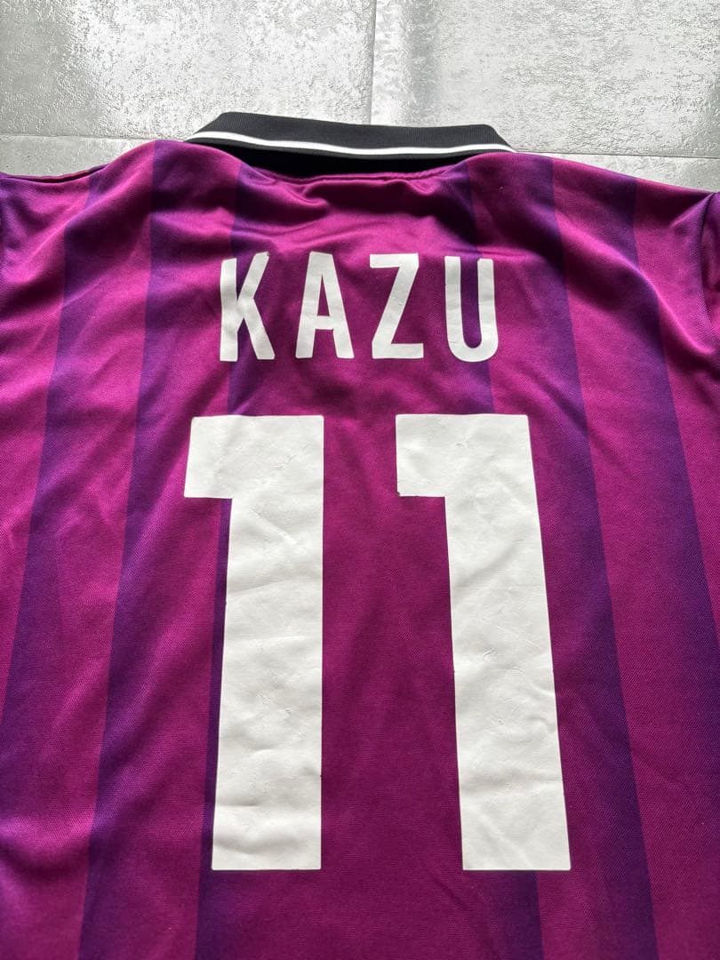 99-00 三浦和良　京都パープルサンガ　アンブロ　ユニフォーム　正規品