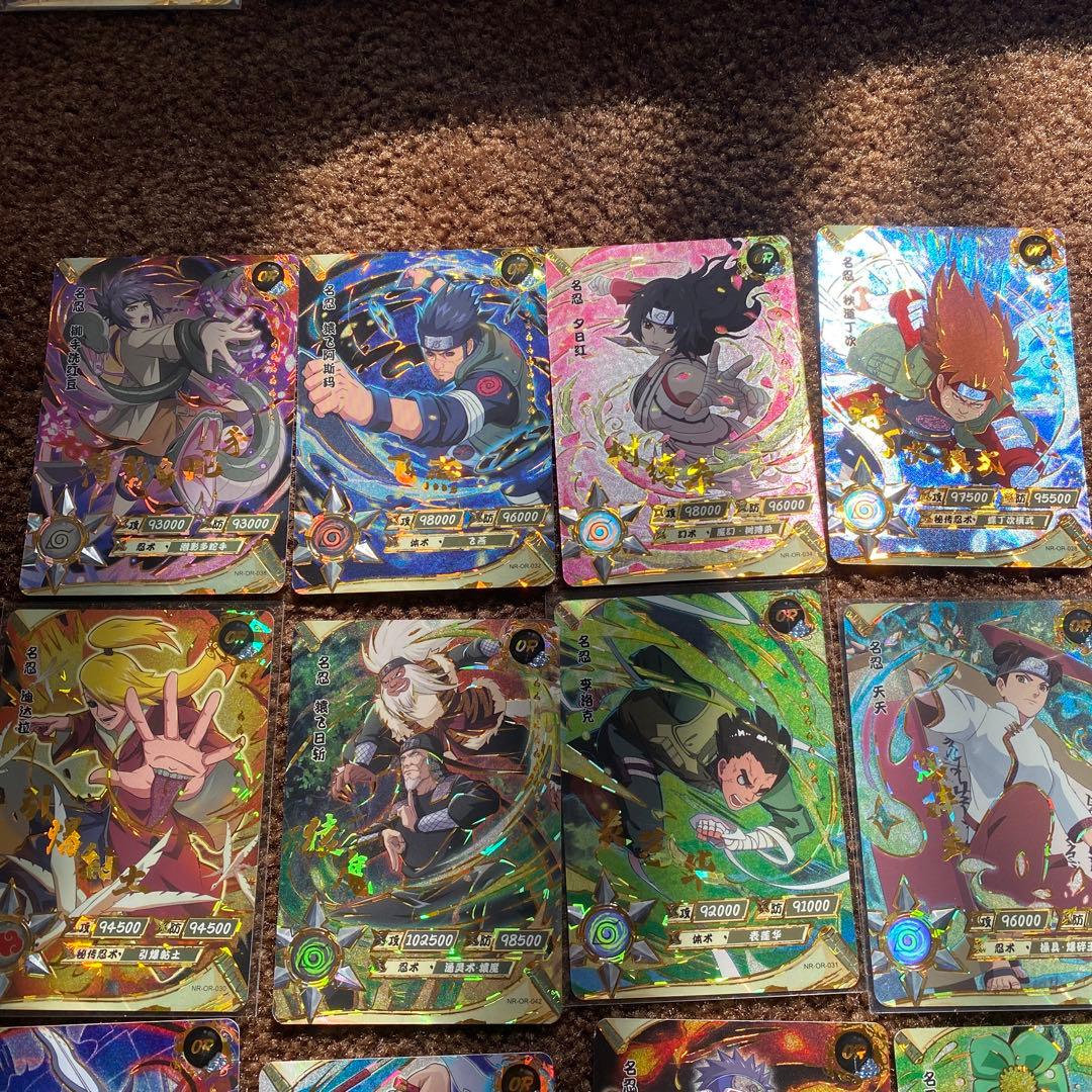 NARUTO ナルト カードゲームセット OR忍術カード