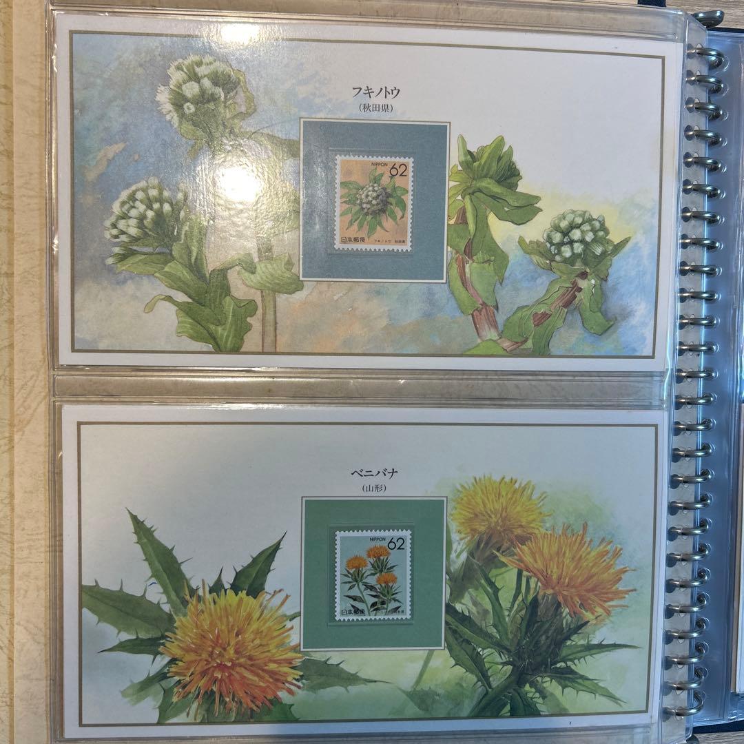 都道府県の花切手コレクション/フランクリンミント/認定書付き