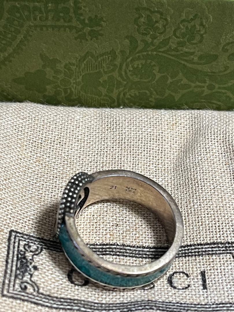 ト*シ様 Gucci Ring With Interlocking G