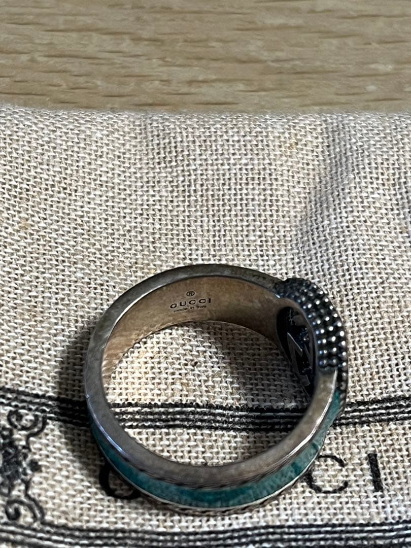 ト*シ様 Gucci Ring With Interlocking G