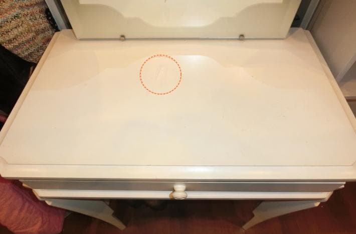 Francfranc フランフラン ドレッサー 直接引き取り可能