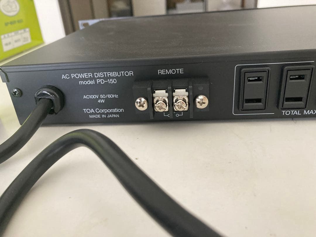 新品　TOA PD-150　パワーディストリビューター　動作確認済み