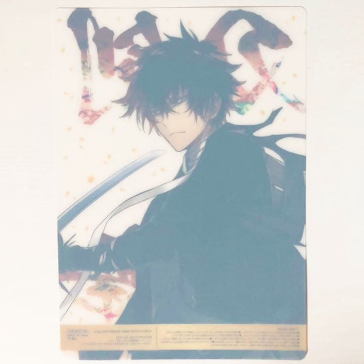 新品★刀剣乱舞【肥前忠広＆南海太郎朝尊】ファミマ★5周年★クリアポスター★セット