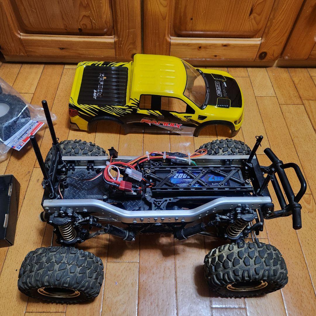 タミヤ CR-01 フルセット　黄色　トラック　　ラジコン　cc-01cc-02