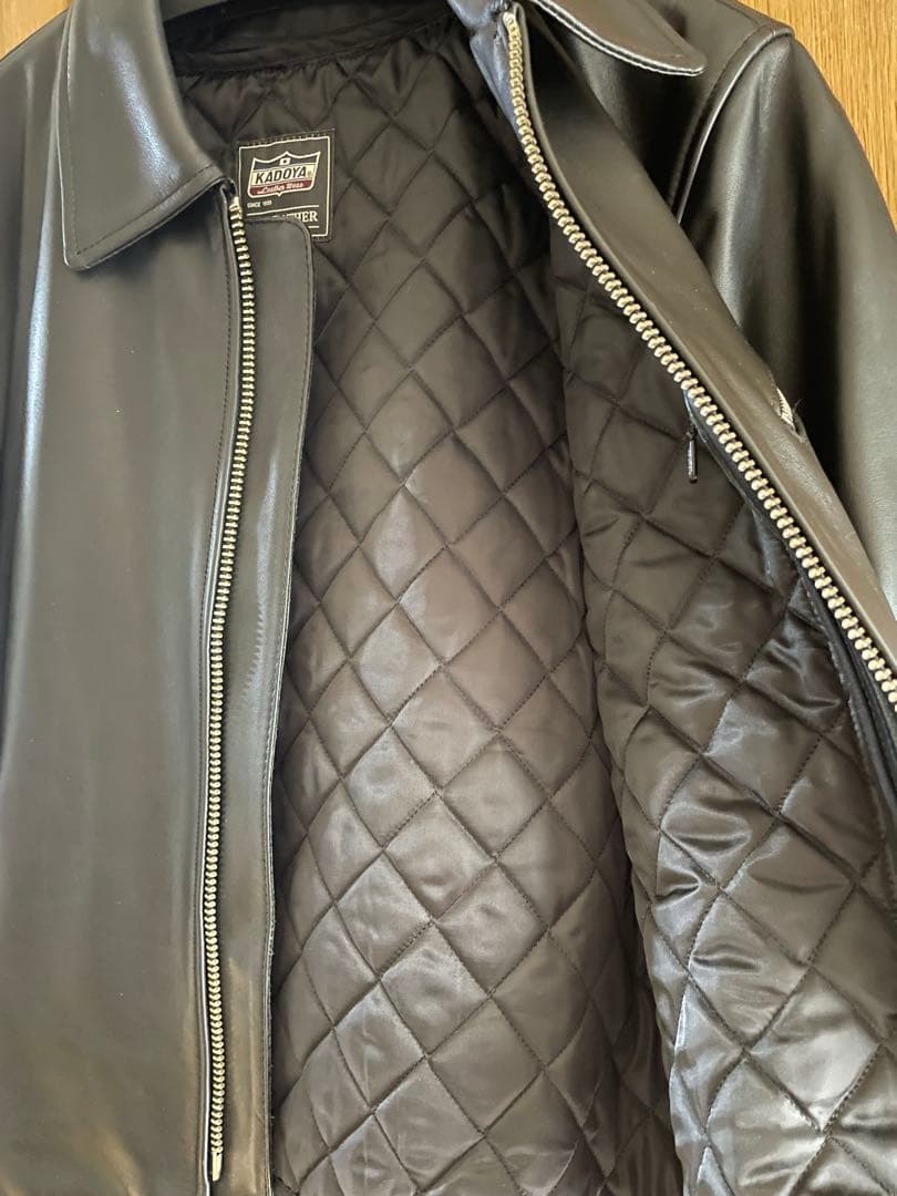 KADOYA K'S LEATHER 革ジャケット　3L