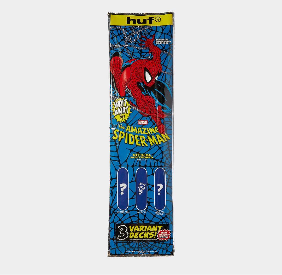 HUF × Marvel Spiderman deck スケートボード デッキ