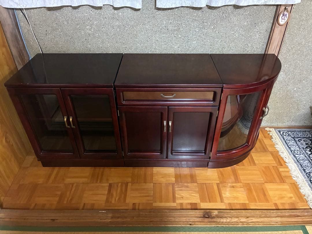 【Kodo】 karimoku カリモク キャビネット アンティーク②