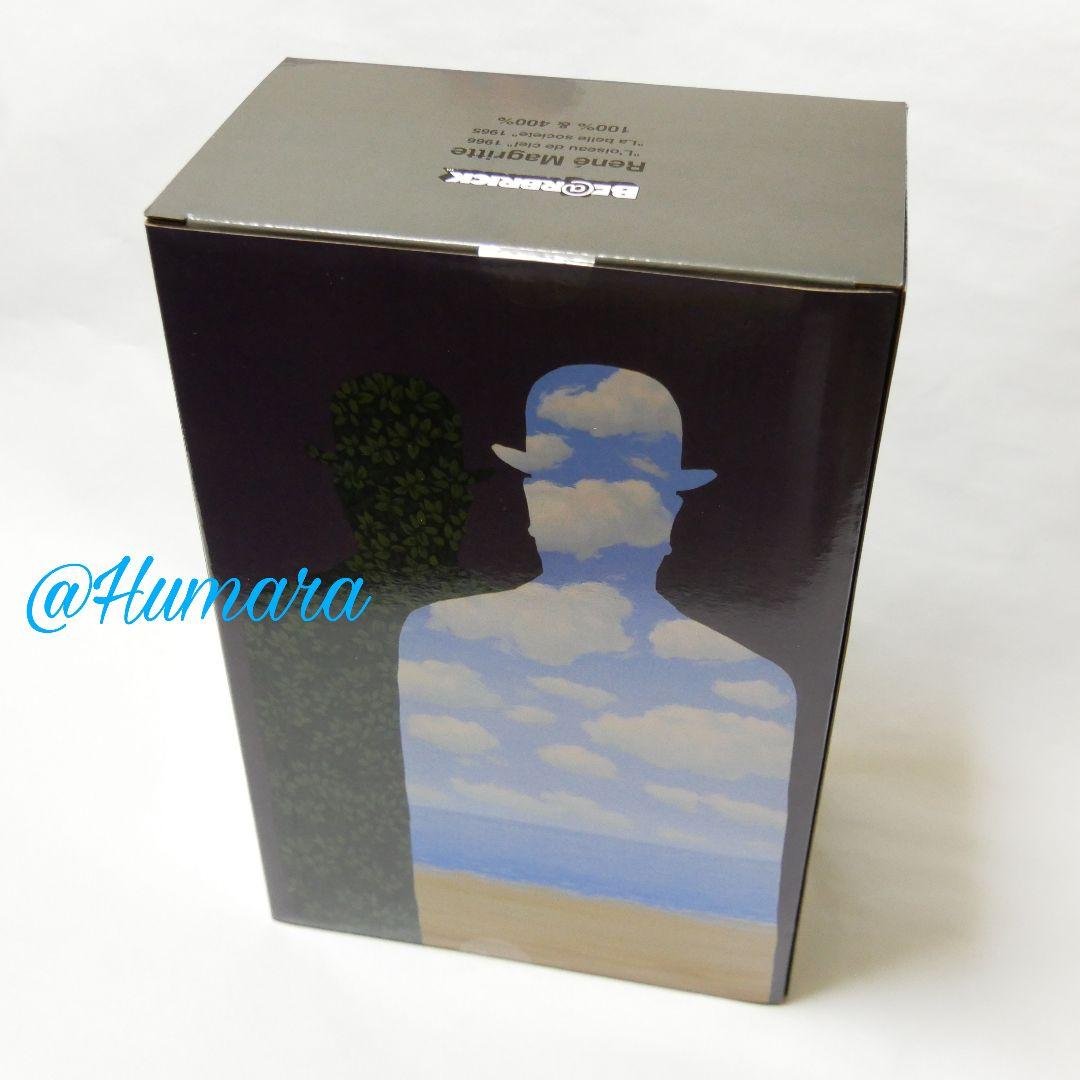 BE@RBRICK Magritte 100％ & 400％ マグリット 空の鳥