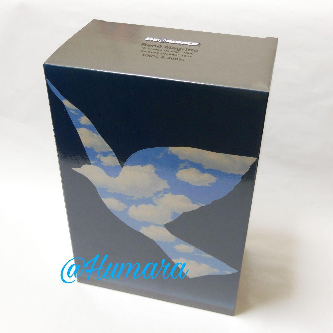BE@RBRICK Magritte 100％ & 400％ マグリット 空の鳥