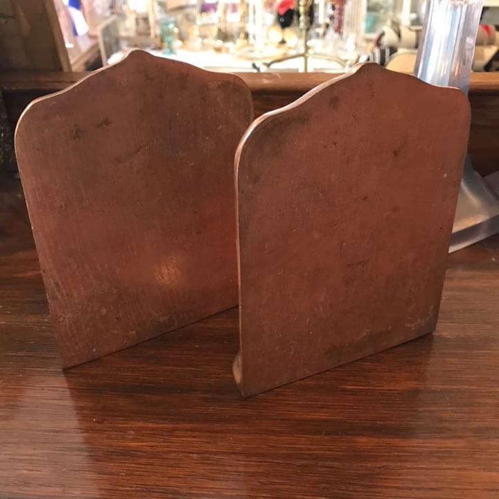 激レア！40’s〜50’s 銅製フリーメイソン 秘密結社ブックエンドアメリカ