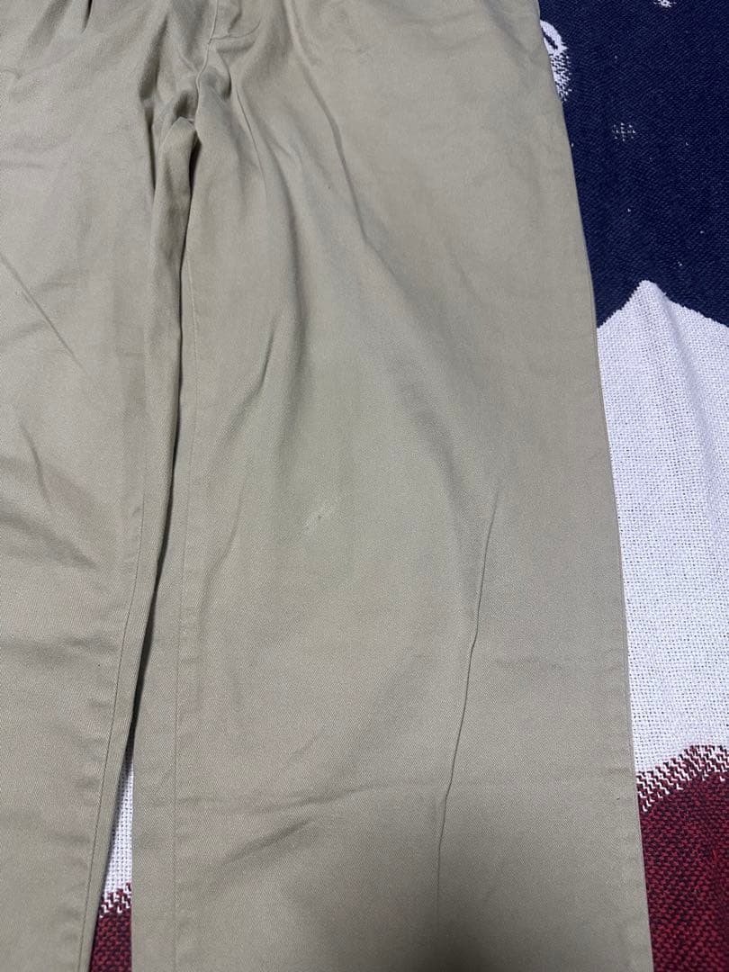 90s usa製 polo Ralph Lauren チノパン　ベージュ　ワイド