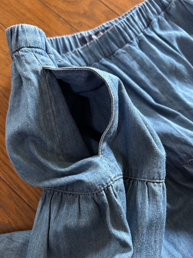 ト*モ様 PINK HOUSE デニムティアードフレアパンツ