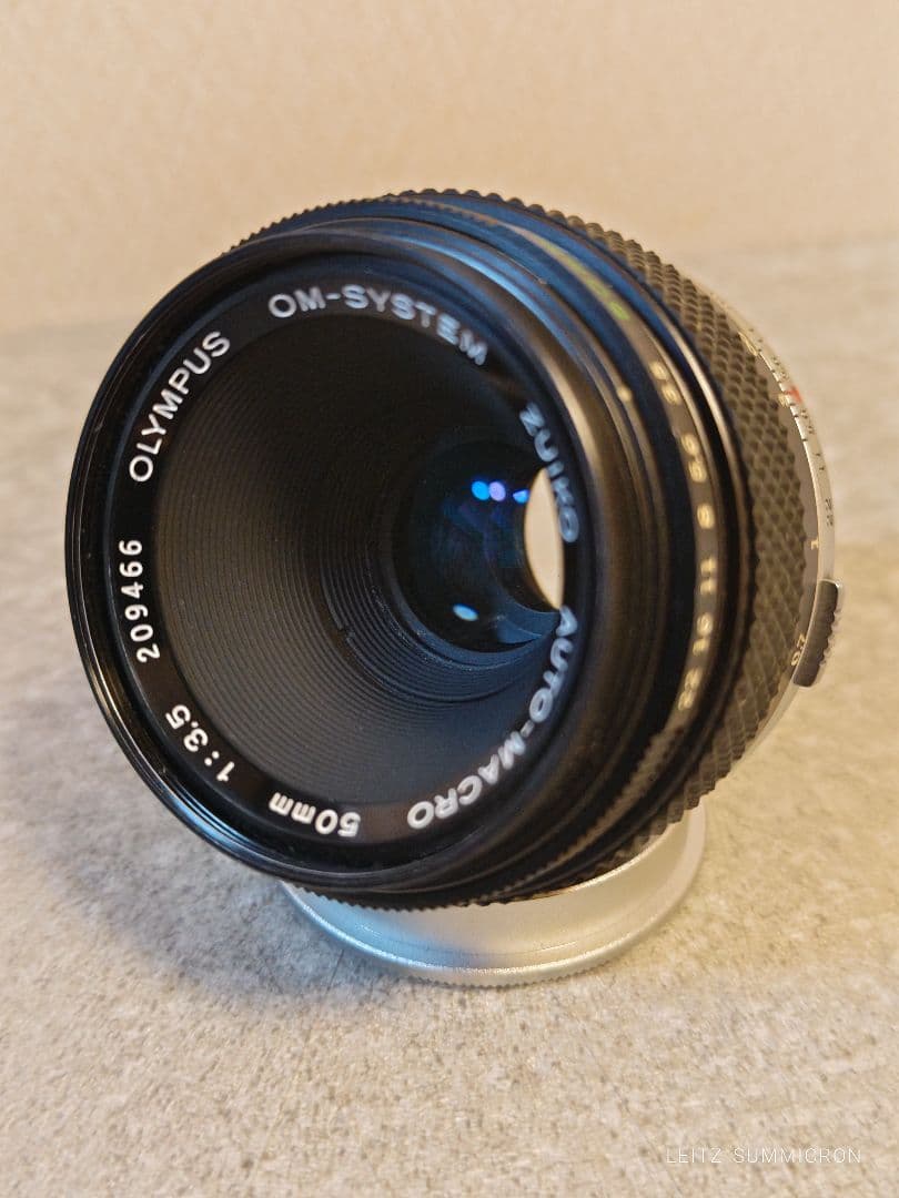 OLYMPUS OM-2N MACRO 50mm f3.5 ワインダー 元箱付き