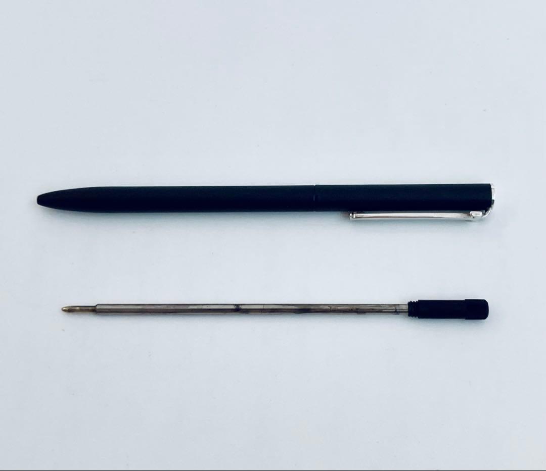 シルバー925◆ティファニー純銀ボールペン　スターリング Tiffanyブラック