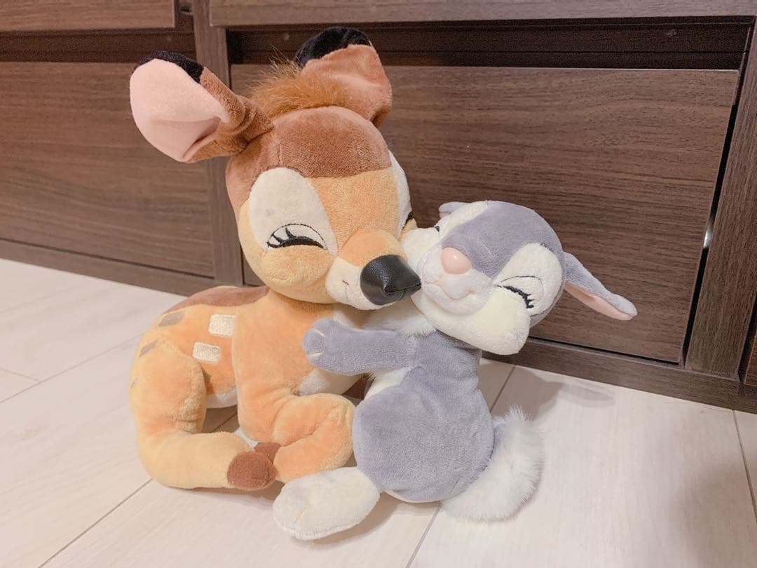 希少 レア ディズニー バンビ とんすけ ぬいぐるみ ベストフレンズ Mサイズ
