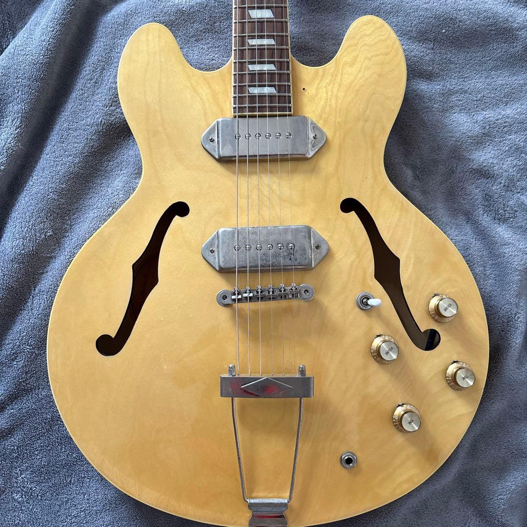 Epiphone Casino Natural ジョンレノン風　オマケ付き
