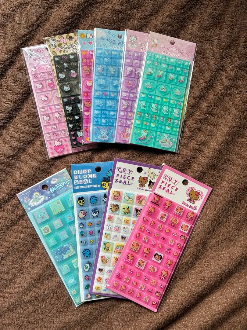 正規品　ボンボンドロップシール　タイルシール　おはじきシールなど