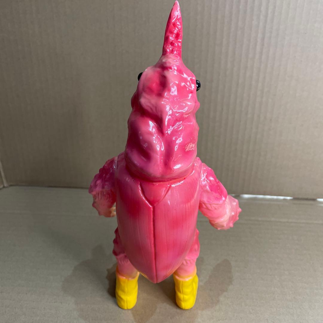 ヤモマーク ヤモマークの大怪獣シリーズ ザリキング　ピンク　ソフビ