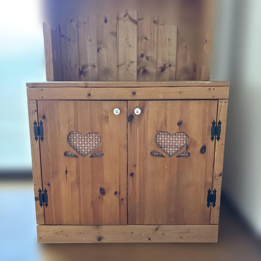 カントリー パソコンラック ハンドメイド