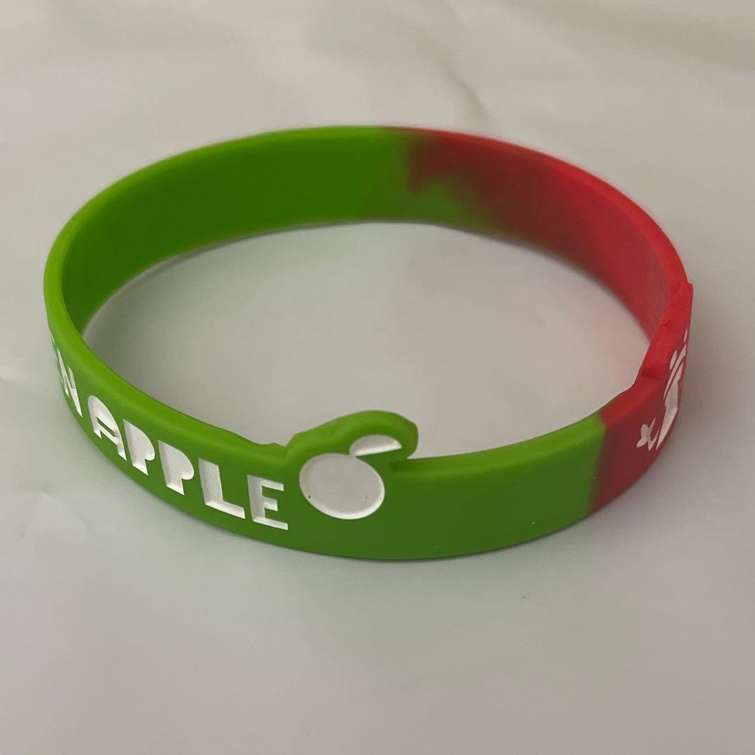 Mrs.GREEN APPLE 初期　ラバーバンド　赤色のグリッター