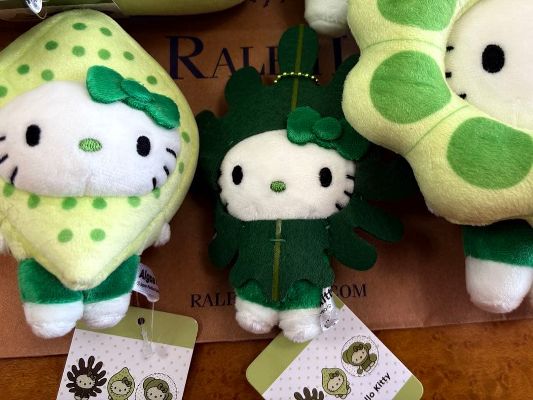 万博　日本館　Algae ハローキティ　ぬいぐるみ　5体セット　EXPO2025
