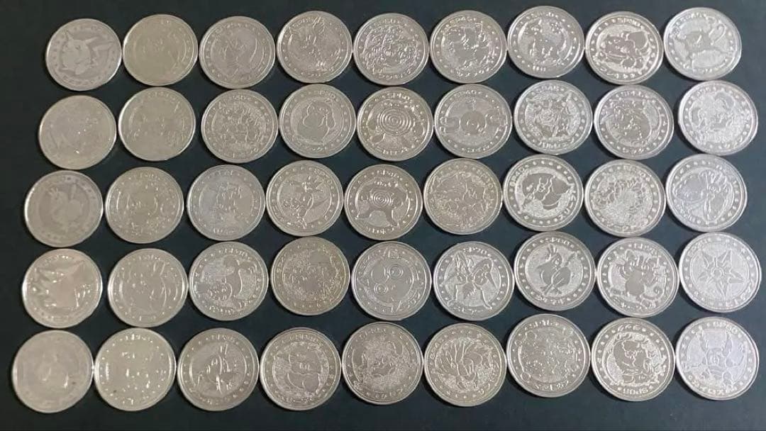 ポケモン　メダル45枚セット　メタルまとめ売り