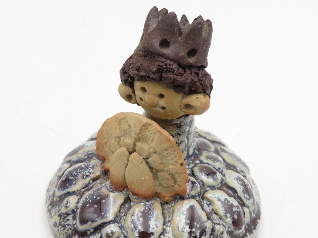 砥部焼 森元 青芳 雛人形 陶器 置物 オブジェ 雛飾り 青芳人形