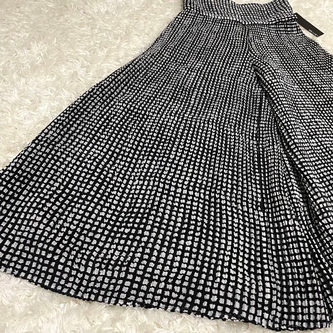 【新品】SPECCHIO フレアパンツガウチョパンツ チェック柄