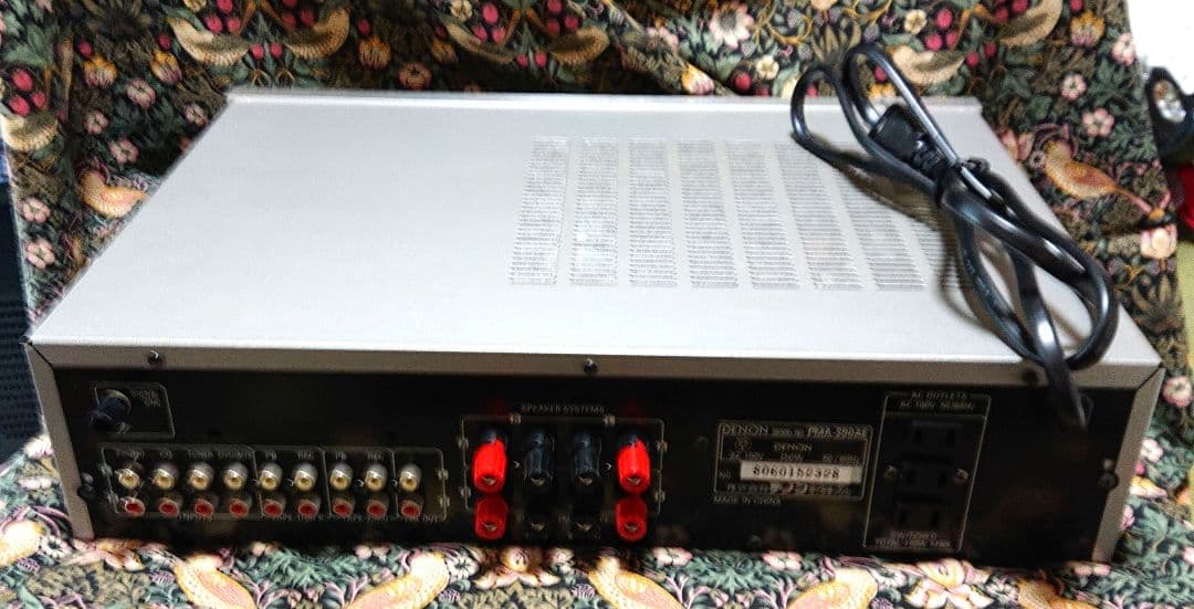 DENON デノン プリメインアンプ シルバー PMA-390AE T1（中古）