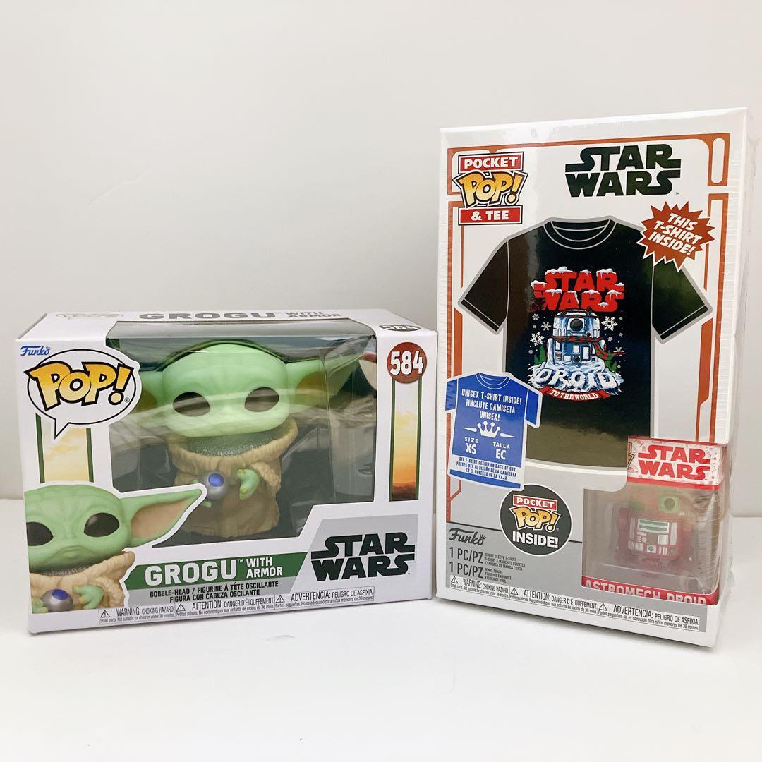 Funko pop! Star Wars Grogu フィギュア & Tシャツ