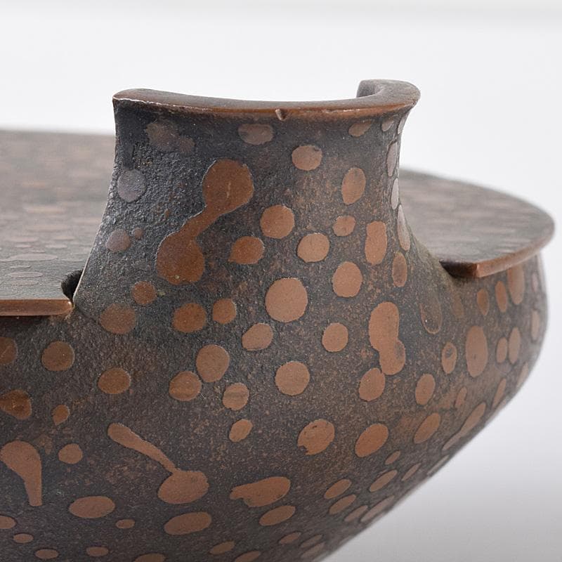 古民具　古銅製　行燈灯芯入れ　C　R8113