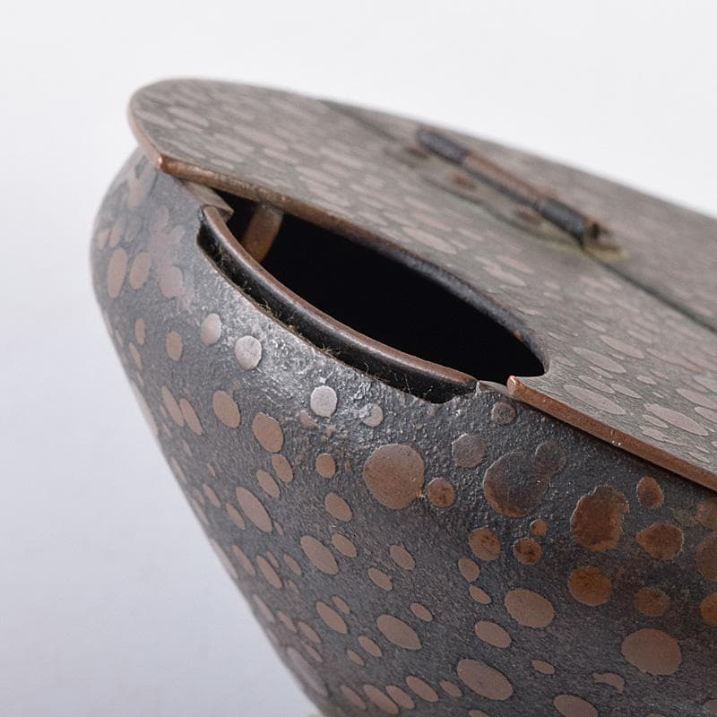 古民具　古銅製　行燈灯芯入れ　C　R8113