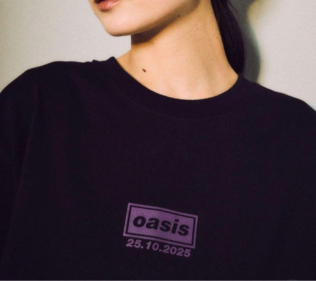oasis live25 東京会場限定 Tシャツ 10/25 ショッパー付　XL