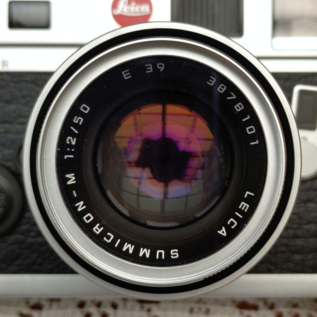 LEICA M6 TTL 0.85 ズミクロンM50/2フード内蔵・フィルター付