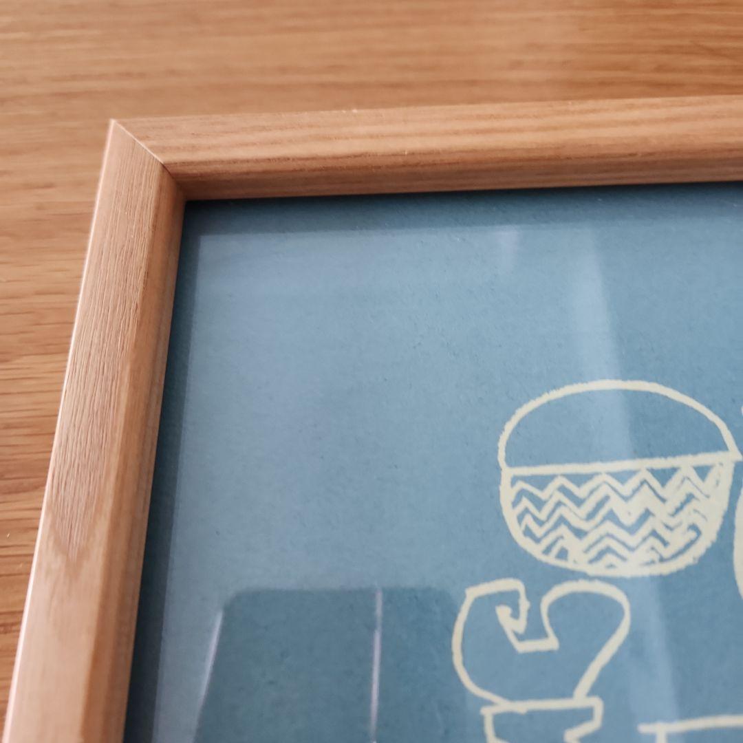 バーズワーズ　シルクスクリーン額付き