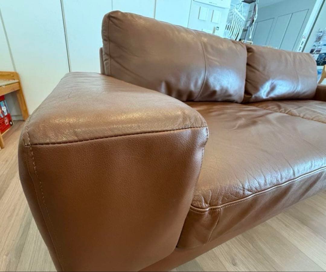 【DIGDEEPCAP】国産ブランドマルイチセーリング本革 3〜4人掛