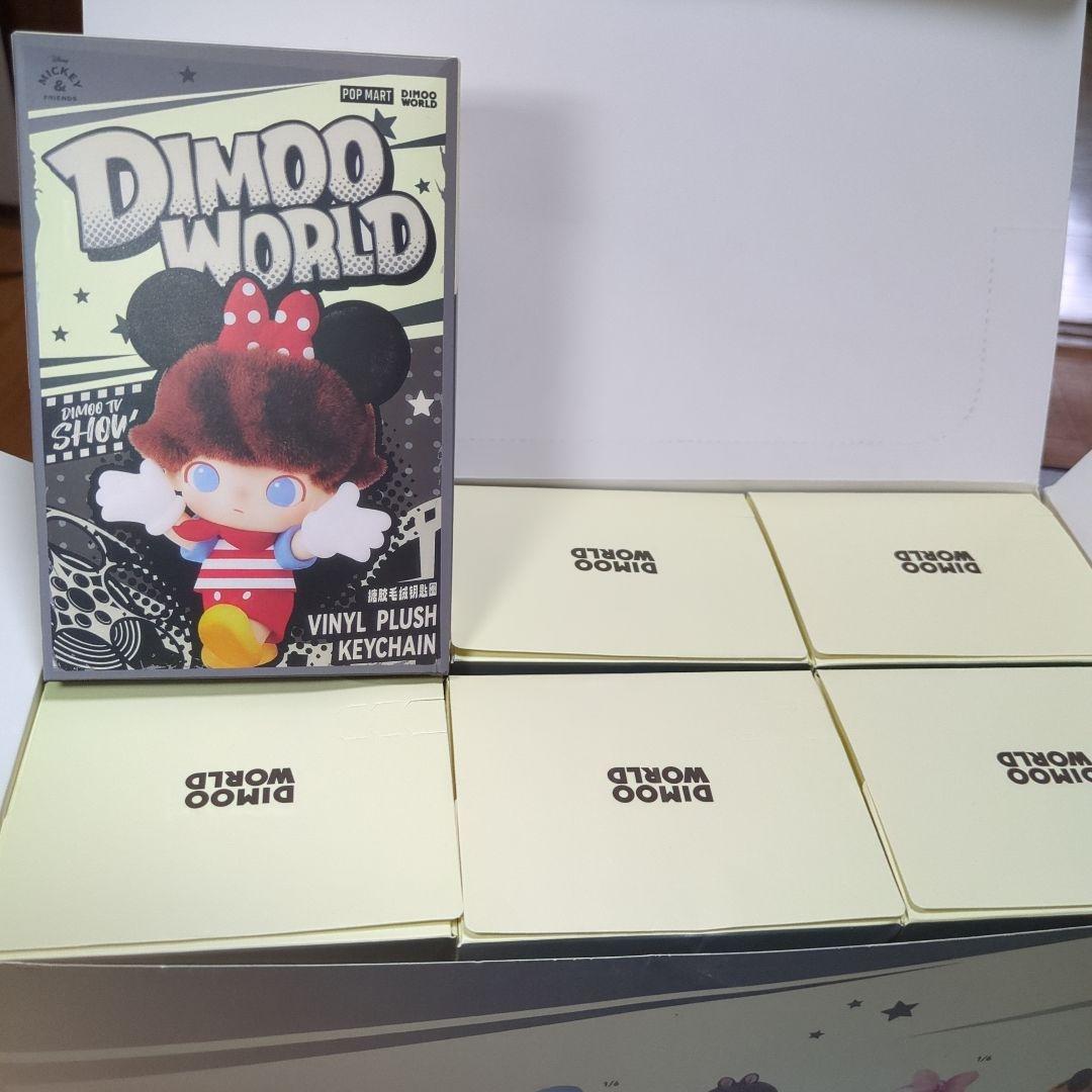 DIMOO WORLD ミニーのバルーン ぬいぐるみキーチェーン