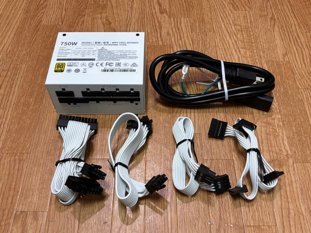 【動作確認済】 Cooler Master 750W 80+GOLD SFX電源