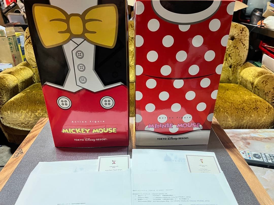 東京ディズニーリゾート ミッキー&ミニー フィギュアセット 限定品