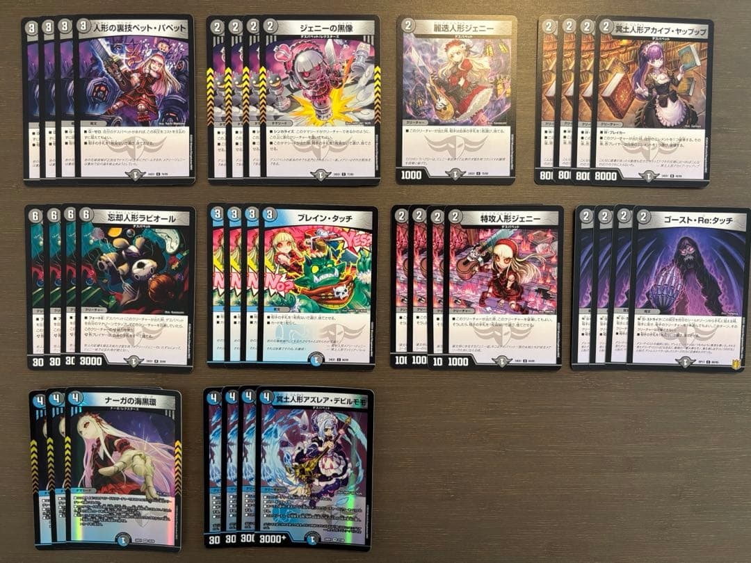 青黒デスパペット　青黒ハンデス　ジェニースリーブ　メアリージェニーシク