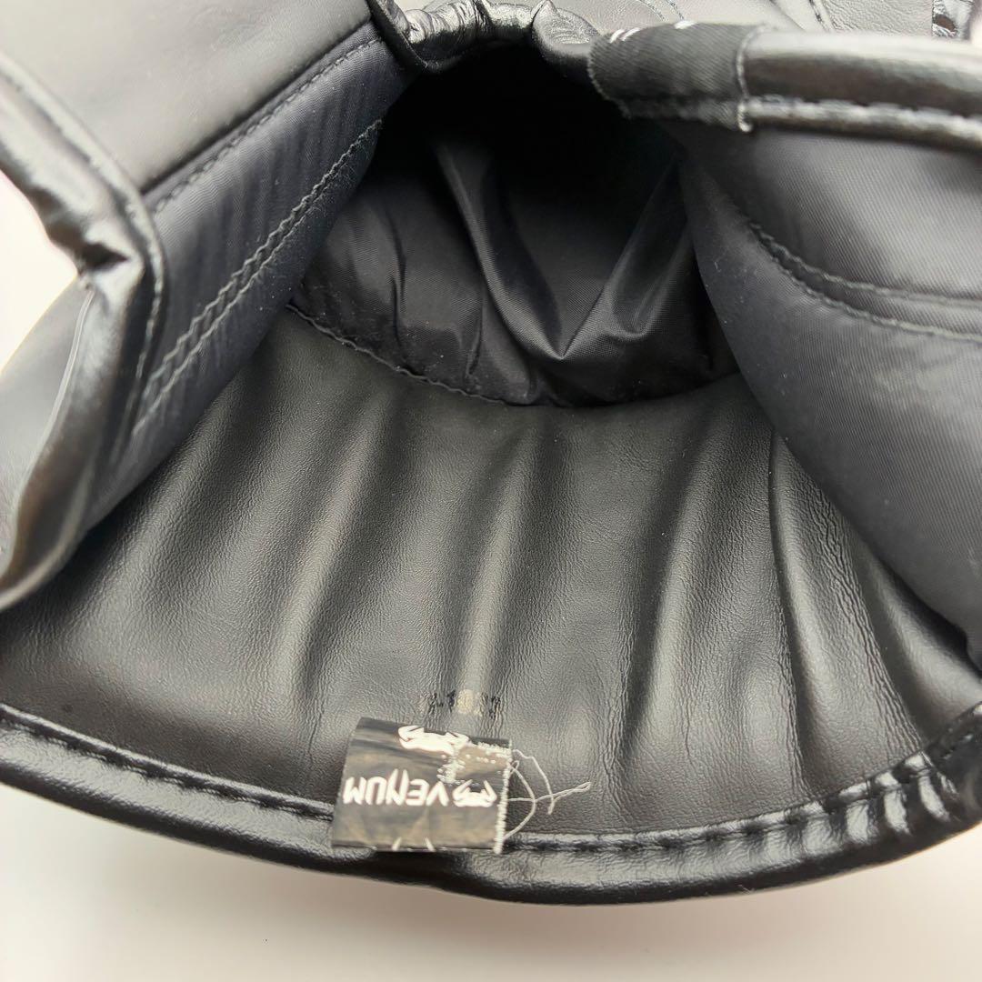 Venum ヴェヌム Elite ボクシンググローブ レザー ブラック 14oz