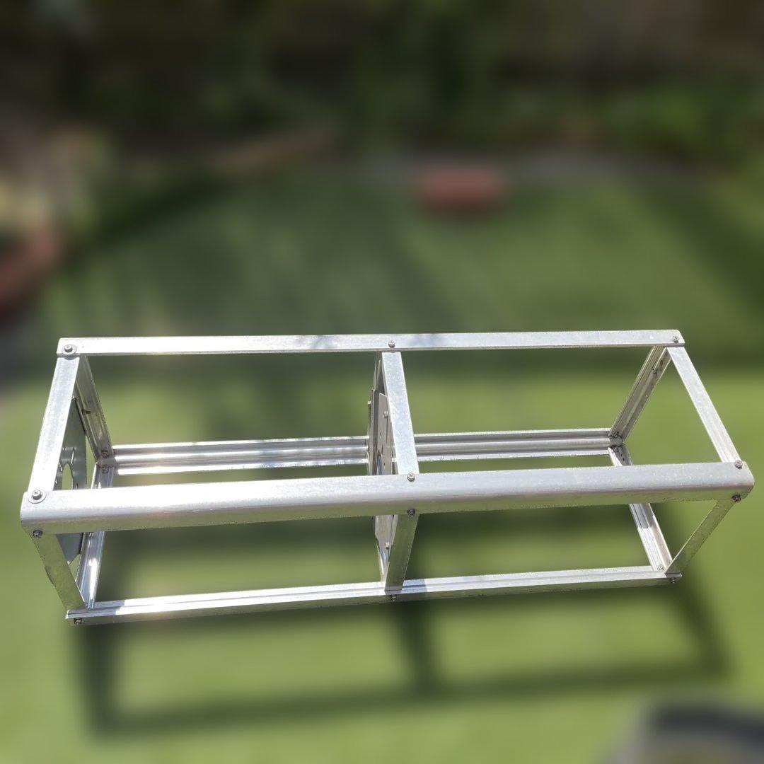 Y*ん様 アマチュア無線アンテナ用ミニタワー　CQオーム×ナガラ電子工業コラボ