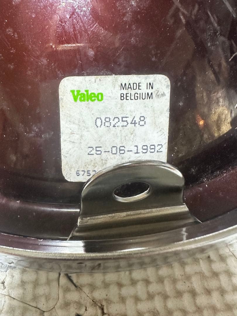 極上品/希少当時物180πシビエ凹レンズ付ヘッドライト/マーシャルCIBIE