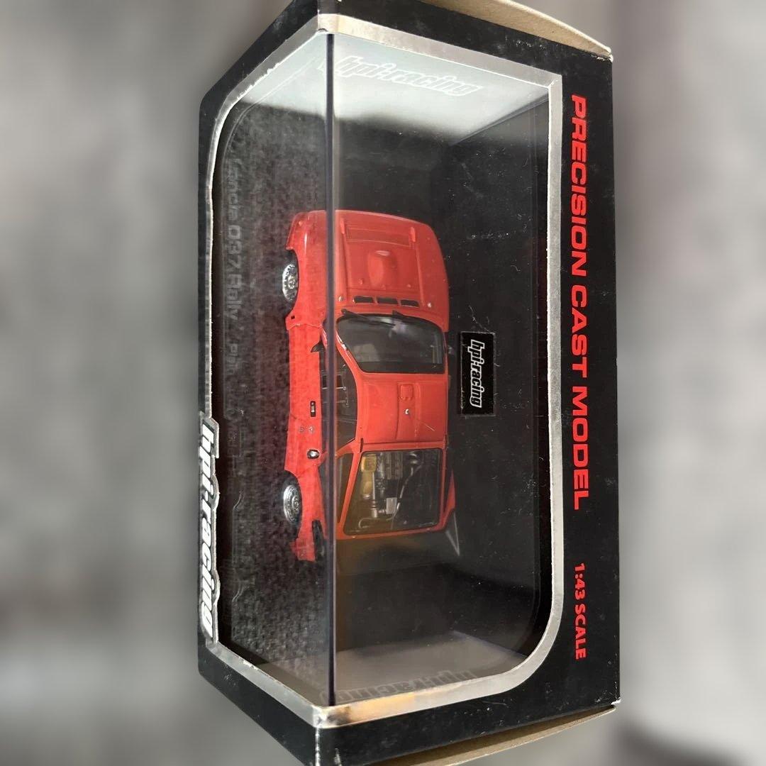 ランチア 037 ラリー プレインカラーモデル レッド 1/43 hpi