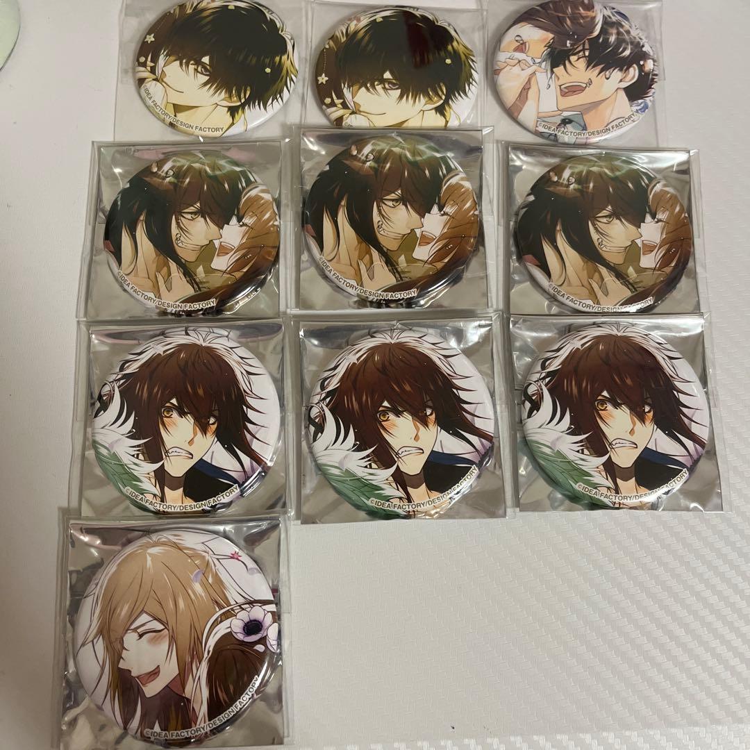 カラーマリス 柳愛時 榎本峰雄 白石景之 缶バッジ 10点セット